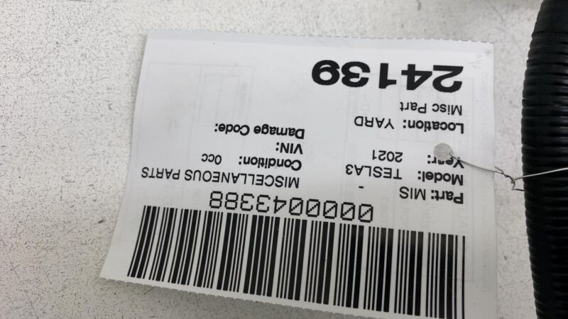 206796801B 2017-2023 Tesla Model 3 M3 Rear Subframe Coil Wiring Harness Cable Wire Assembly