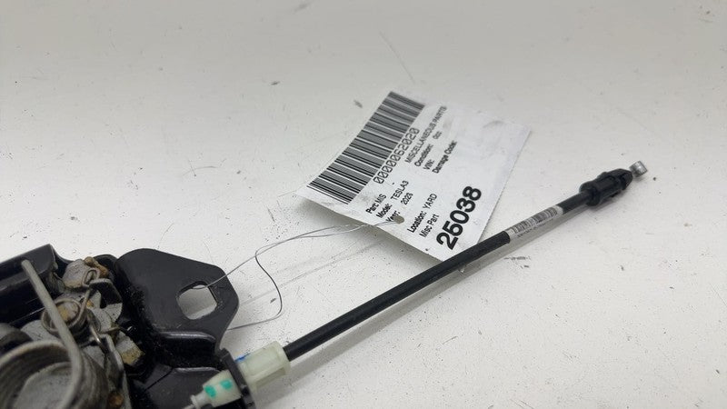 ⭕ 20-23 Model 3 Y Front Hood Latch Double Pull Single Actuator w/ Cabl