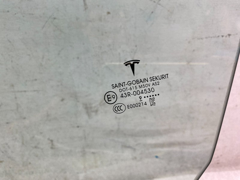 43R-004530 ⭕2017-2019 Tesla Model 3 Front Driver Side Door Window Glass Left LH Single Pane