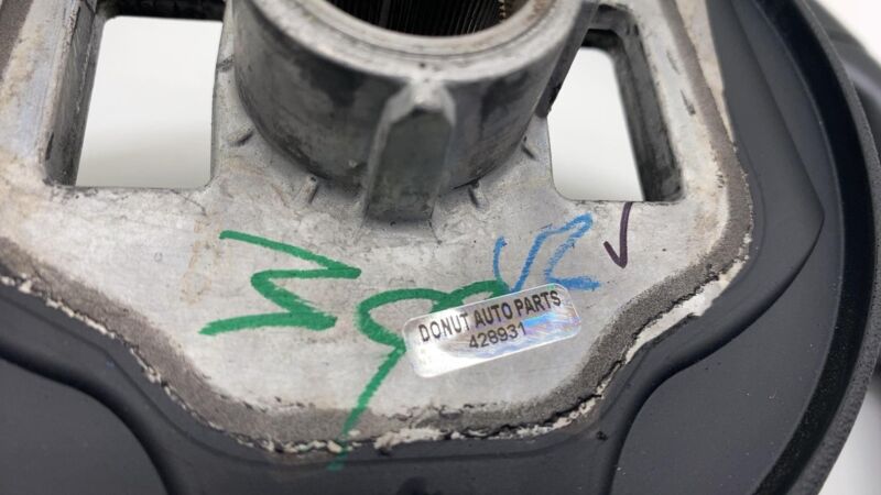 1036774-00-C 2012-2015 Tesla Model S MS Performance Steering Wheel Black Leather Assembly OEM