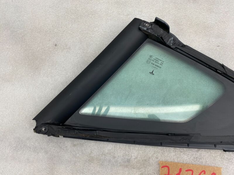 E6 43R-008010 2012-2020 Tesla Model S Rear Driver Side Quarter Fixed Glass Left LH Assembly
