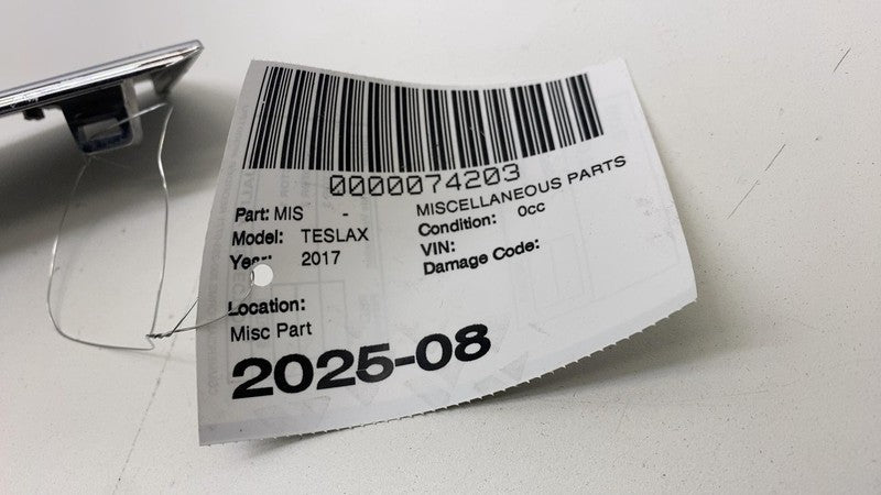 104702200C ⭕ 16-20 Tesla Model X Front Upper Grille Chrome Strip Bright Trim 1047022-00-C
