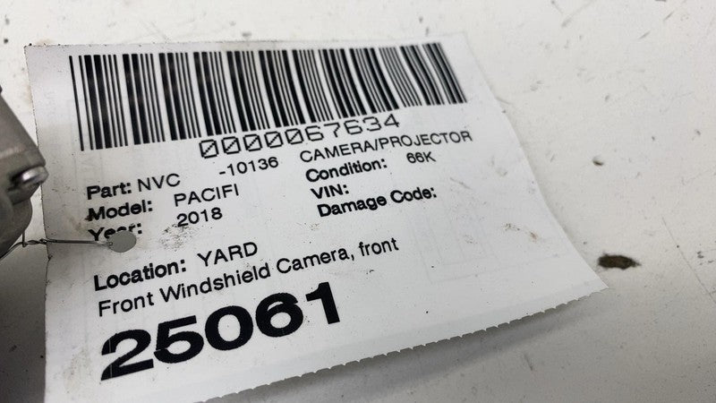 53437977 ⭕ 2017-2020 Chrysler Pacifica Front Windshield Projector ID Camera OEM 53437977
