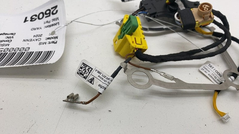 992 959 256 D ⭕ 2024 Porsche Cayenne Steering Wheel Control Unit & Wire Harness OEM 992959256D