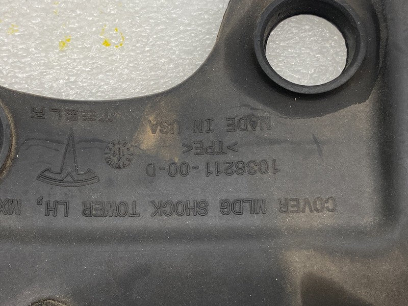 103621100D ⭕2016-2020 Tesla Model X Front Left Shock Strut Tower Cover Molding 1036211-00-D