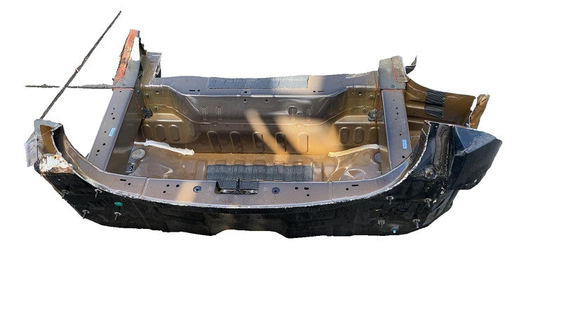 21-24 Tesla Model S Rear Closeout Tail Panel w/ Left & Right Rail Black - PBSB