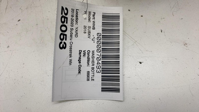 060851611 ⭕ 18-23 Crosstrek Windshield Wiper Washer Fluid Reservoir Bottle Tank 060851-611