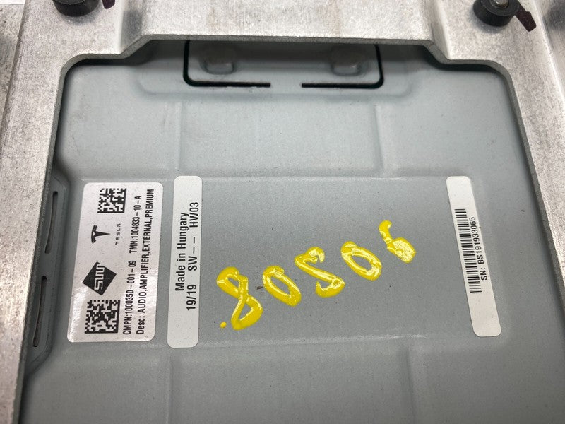 100483310A ⭕ 12-20 Model S External AMP Audio Sound System Amplifier Premium 1004833-10-A