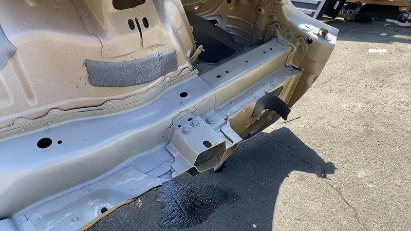 ⭕ 17-20 Tesla Model 3 Rear Right Quarter Panel Structural Frame Cut White - PPSW