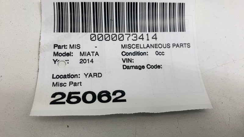 NH5266DFX ⭕ 2009-2015 Mazda MX-5 Miata CCS Radio Aux Auxiliary Dash Insert Unit NH5266DFX