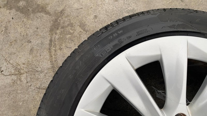 ⭕ 16-20 Model S MS Wheel Rim 19x8.0+40MM + Goodyear Tire 245/45R19 105