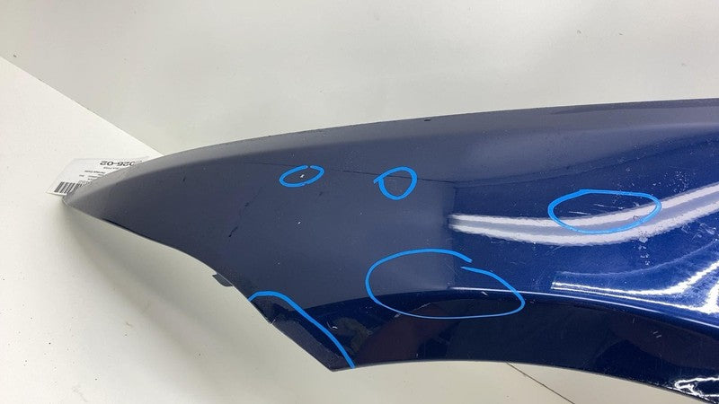 2012-2020 Tesla Model S Front Driver Side Fender Shell Panel Left LH Blue - PPSB
