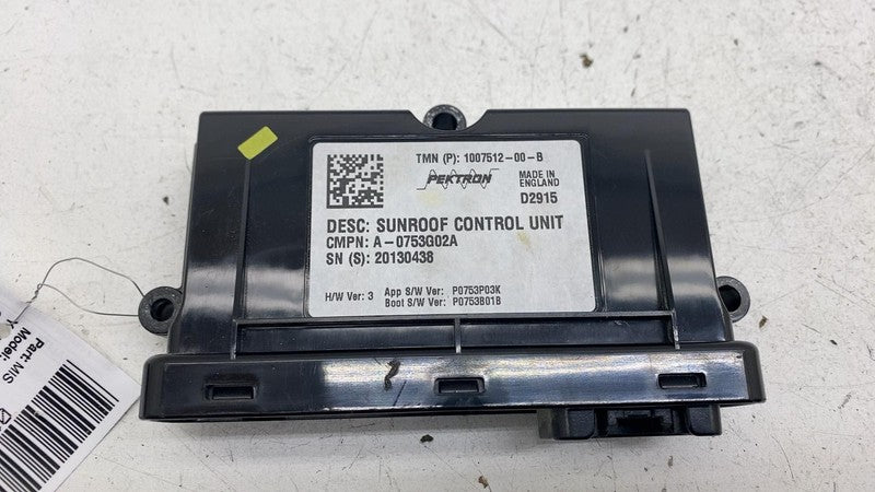 ⭕ 12-20 Model S MS Sunroof Controller Moon Roof Control Module Unit 10