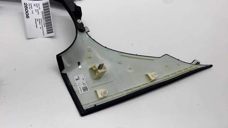 2017-2023 BMW 530e Front & Rear Right A + B + C-Pillar Upper Trim Cove