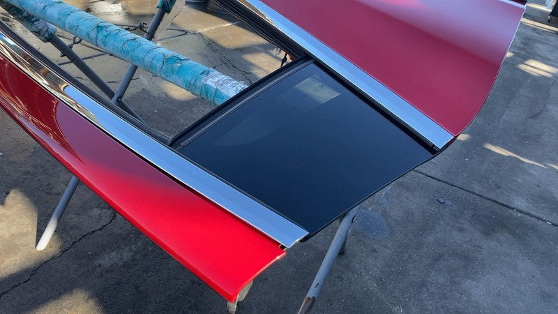 1028791-00-K ⭕ 2016-2024 Tesla Model X Rear Passenger Falcon Door Shell Panel Right Red PPMR