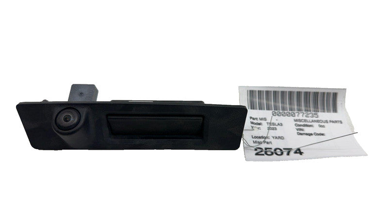 ⭕ 17-23 Model 3 Trunk Lid Liftgate Release Handle w/ Backup Camera 109