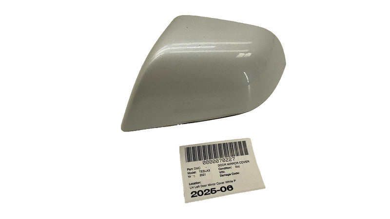 ⭕ 17-23 Tesla Model 3 Exterior Door Mirror Skull Cap Cover Left OEM 10