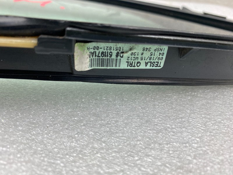 E6 43R-008010 ⭕ 2012-2015 Tesla Model S Rear Driver Side Quarter Fixed Glass Left 1051821-00-A