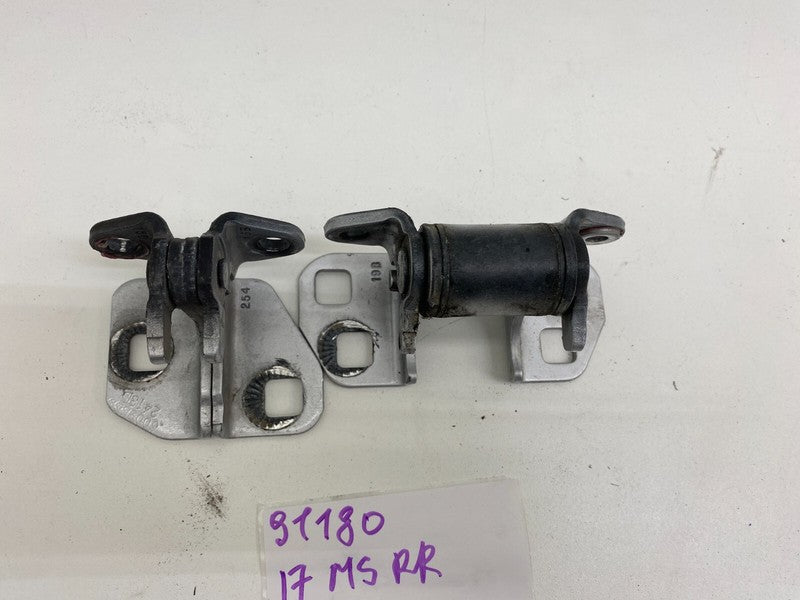 ⭕ 2012-2020 Tesla Model S Rear Passenger Side Door Hinge Upper & Lower
