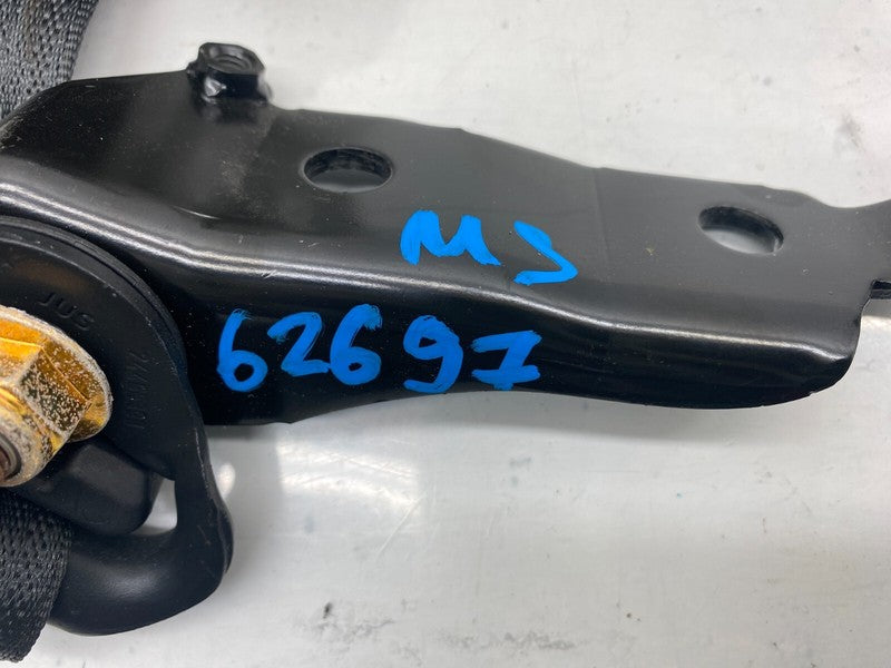 102313600C ⭕ 12-15 Model S Rear Left C-Pillar Middle Trim Cover w/ Seat Belt 1023136-00-C