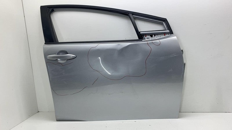 ⭕ 2023-2024 Toyota Prius Front Passenger Right Door Shell Cover RH Silver - 1L0