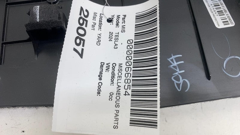 1733510-23-E ⭕ 24 25 Tesla Model 3 Driver Side B-Pillar Lower Trim Assembly Left 1733510-23-E