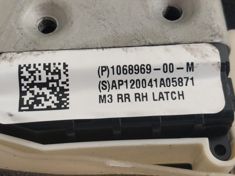 ⭕ 17-23 Tesla Model 3 Rear Right Door Lock Latch Actuator Mechanism 10