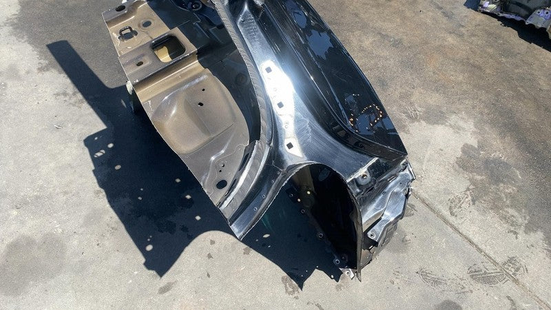 ⭕ 17-20 Tesla Model 3 Rear Right Quarter Panel Structural Frame Cut Black PBSB