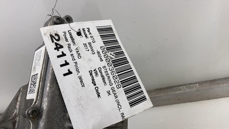 ⭕ 2016 2017 BMW i3 Electric Power Steering Gear Rack & Pinion w/ Tie R