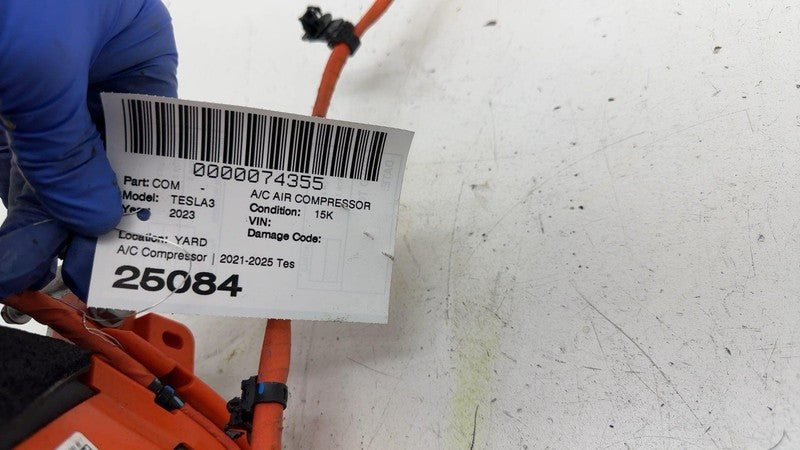 150125600M ⭕ 21-25 Model Y 3 Air Conditioning Compressor Pump w/ Wire Harness 1501256-00-M