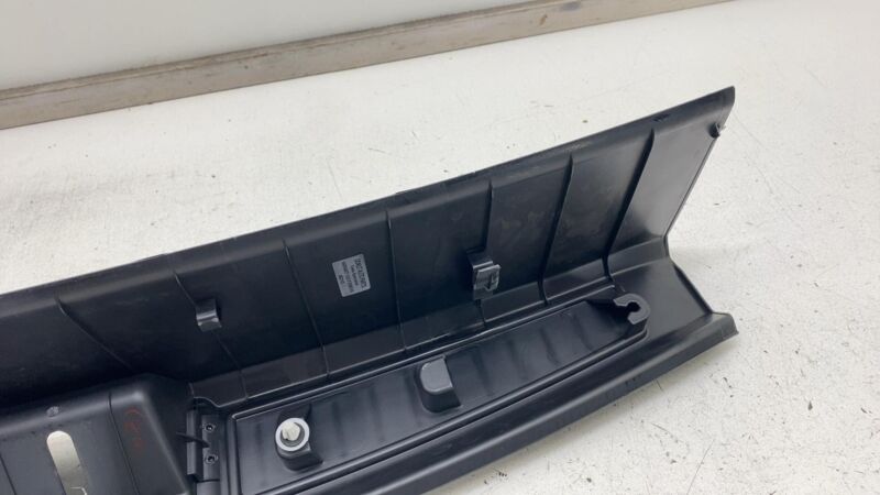 Does not apply 2012-2015 Tesla Model S MS Liftgate Latch Rear Trunk Sill Panel Trim Cover Assy