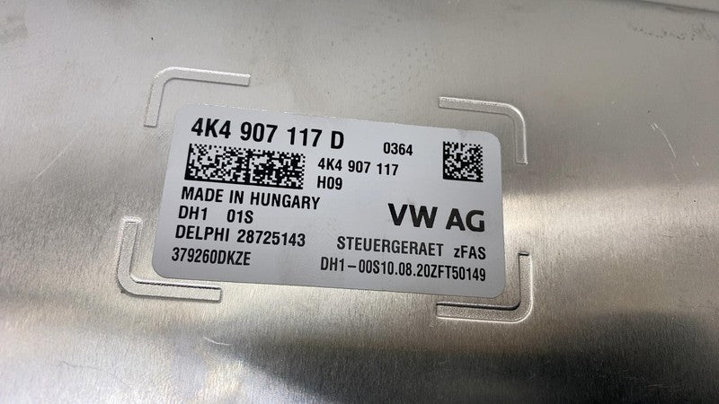 4KE907298HRS 19-23 E-Tron Quattro ADAS Advanced Driver Assistance Control Module 4KE907298HRS