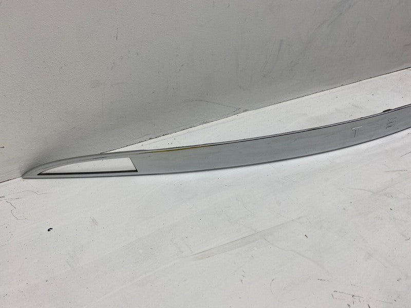 1008856-00-C ⭕ 12-15 Model S Rear Liftgate Trim Mold Trunk Chrome Molding Strip 1008856-00-C