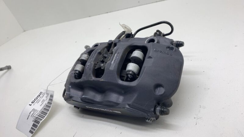 9Y0615403CG ⭕ 2024 Porsche Cayenne Rear Driver Side Caliper w/ Brake Hose Left 9Y0615403CG