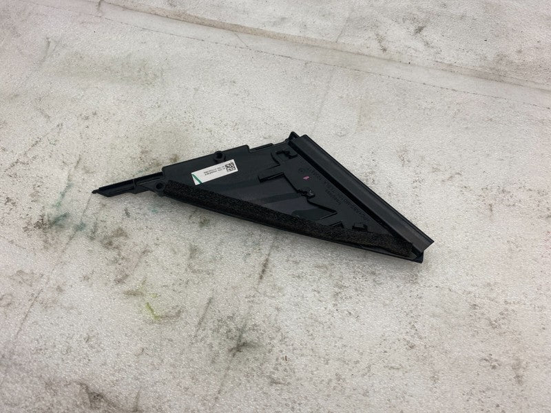 103490899E ⭕ 16-20 Model X Front Left Door Quarter Applique Corner Glass Cover 1034908-99-E