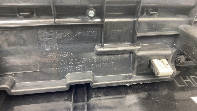 97401CV000 2022-2024 Kia EV6 Dash Dashboard Center & Right Side A/C Air Vent Grille Panel