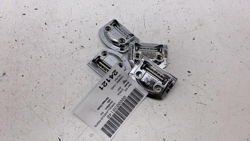 1K0864203C 19-23 Audi E-Tron Quattro Trunk Luggage Cargo Tie Down Hook Chrome 4x 1K0864203C