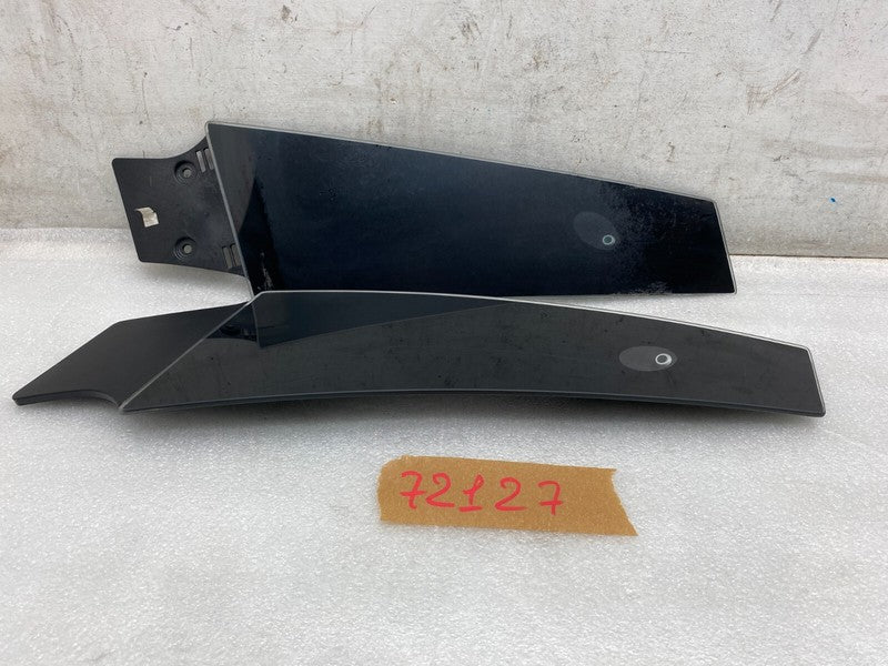 108389900C 2016-2020 Tesla Model S MS PAIR Left & Right B-Pillar Glass Applique with Camera