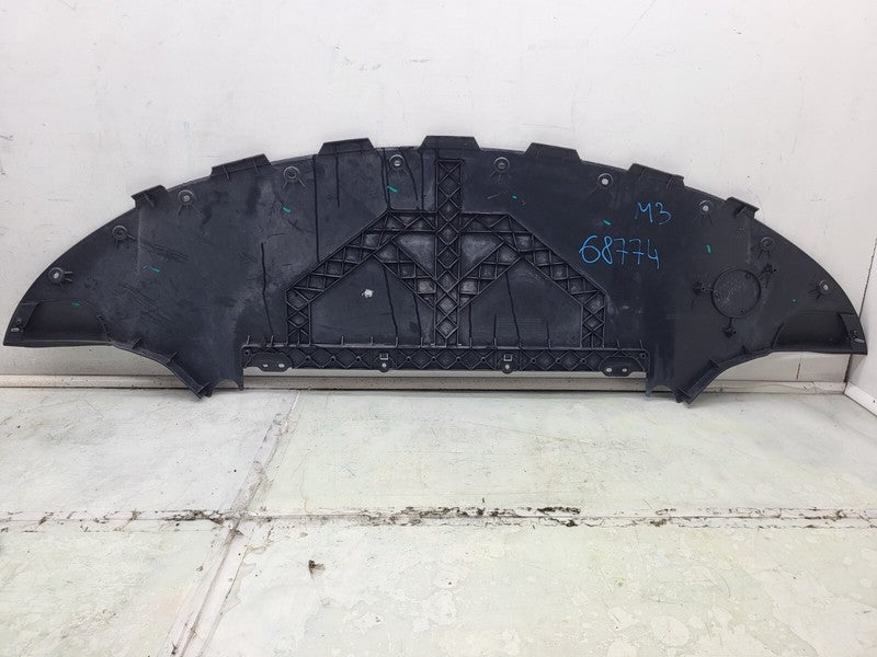 108417400D 17-23 Model 3 Front Bumper Lower Valance Under Tray Diffuser Shield 1084174-00-D