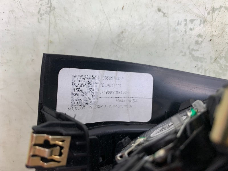 1079741-00-A ⭕ 17-23 Tesla Model 3 Front Driver Side Door Tweeter Speaker Left 1095657-00-F