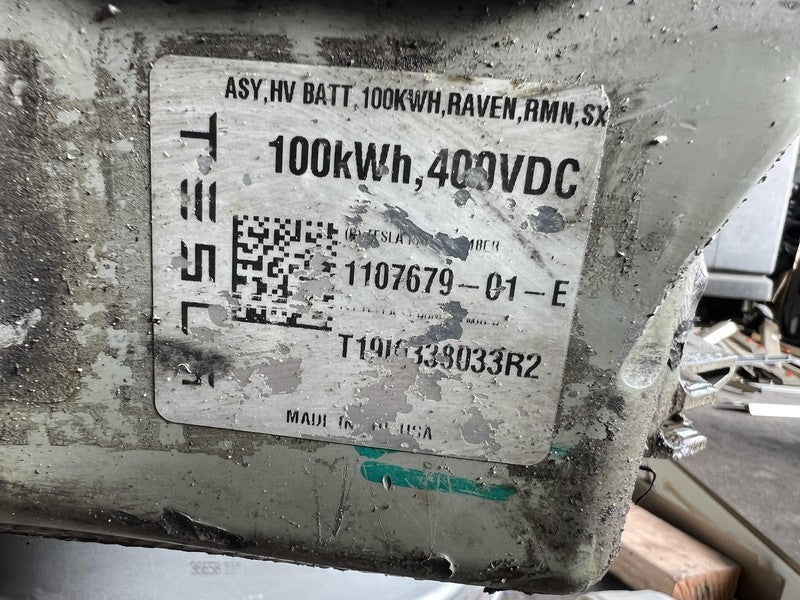 1128662 00 A ⭕16-20 Model S X High Voltage (14) Modules Pack Raven 100kWh 400VDC 1128662-00-A