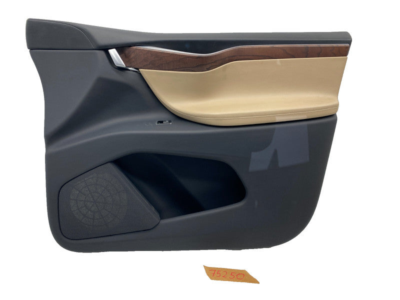 105548313F ⭕16-20 Model X MX Front Right Door Panel Trim Card Cover w/ Molding 1055483-13-F