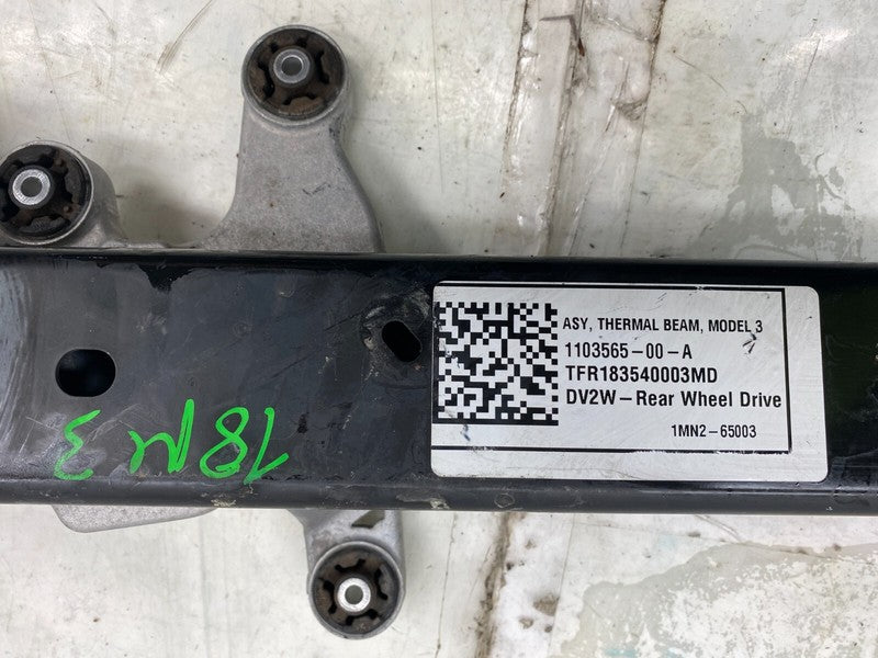1103565 00 A ⭕17-23 Model 3 Front Shock Tower Brace Thermal Beam Support Bracket 1103565-00-A