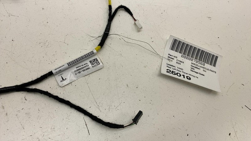 ⭕ 2024 Tesla Cybertruck Rear Left Side Door Panel Wiring Harness LH 18
