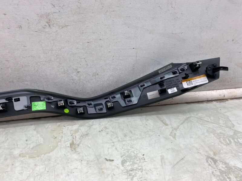 103581219C 2016-2020 Tesla Model X MX Front Passenger Side Door Decor Trim Ash Burl Right