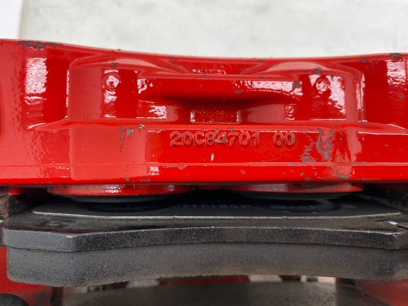 1044641 00 F ⭕ 2017-2022 Tesla Model 3 Front Left Performance Brake Caliper Red 1044641-00-F
