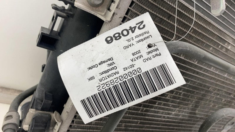 ⭕ 2006-2015 Mazda MX-5 Miata 2.0L Auto Engine Coooling Radiator w/ Fan & Shroud