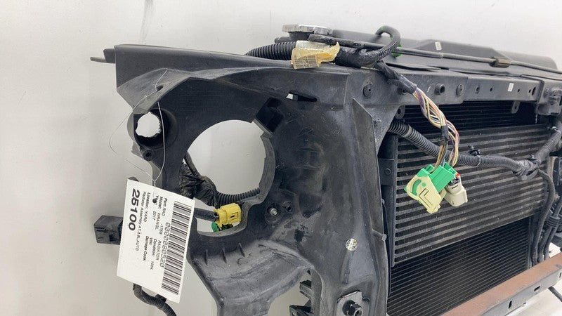 68143886AA ⭕ 11-18 Jeep Wrangler Engine Cooling Radiator + Core Support Assembly 3.6L Auto