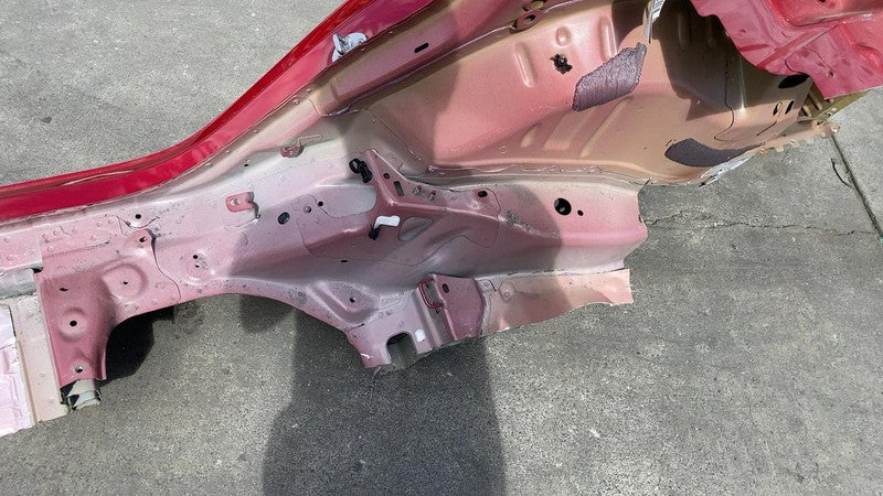 ⭕ 17-20 Tesla Model 3 Rear Right Quarter Panel Structural Frame Cut Red - PPMR