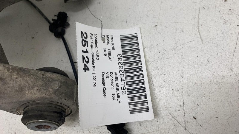 ⭕ 17-23 Tesla Model 3 Rear Right Spindle Knuckle w/ Shield & ABS RH 10